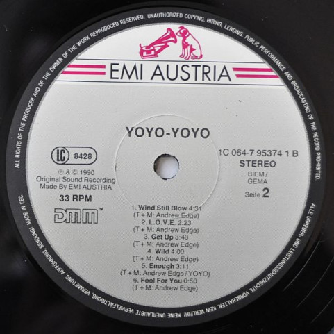 Yoyo (17) - Yoyo (1990) [1LP]
