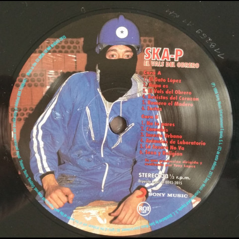 Ska-P - El Vals Del Obrero (2015) [1LP]