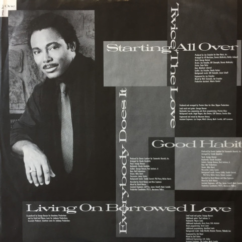 George Benson - Twice The Love (1988) [1LP]