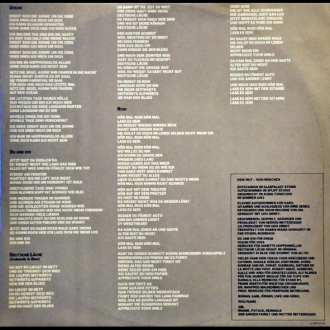 Herwig Mitteregger - Kein Mut - Kein Mädchen (1983) [1LP]
