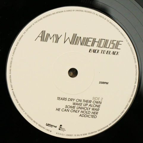 Amy Winehouse - Back To Black (2007) [1LP] 180g
