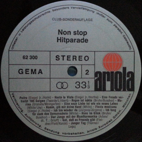 Various - Non-Stop Hitparade [1LP]