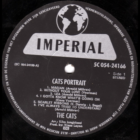 Cats, The - Portrait (1970) [1LP]