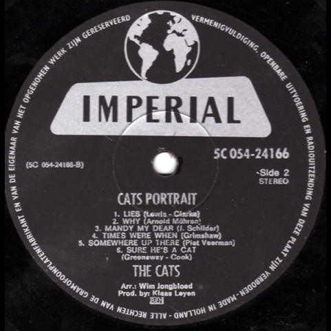 Cats, The - Portrait (1970) [1LP]
