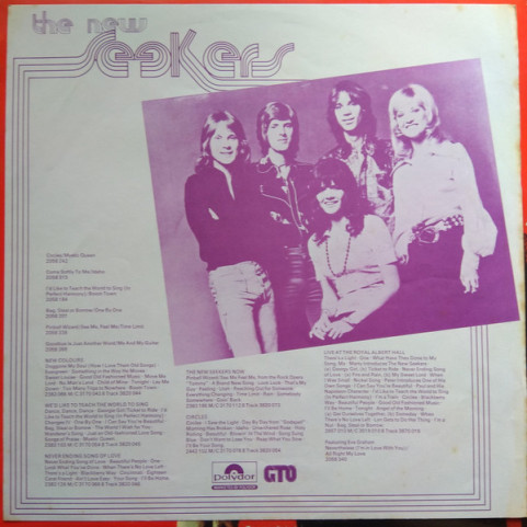 New Seekers, The - Look What They've Done To My Song, Ma (1973) [1LP]
