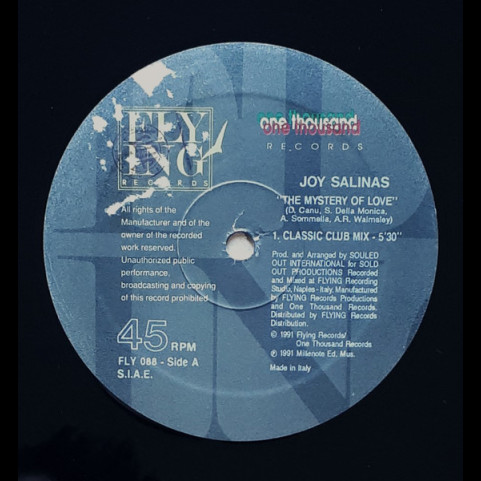 Joy Salinas - The Mystery Of Love (1991) [12"]