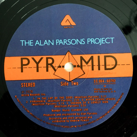 Alan Parsons Project, The - Pyramid (1978) [1LP]