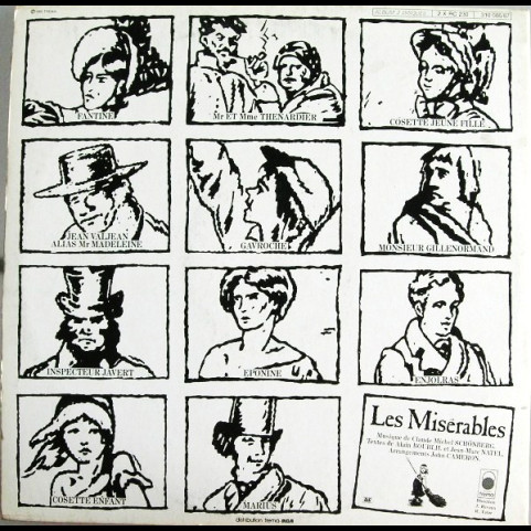 Various - Les Misérables (1980) [2LP]
