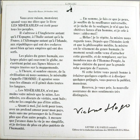 Various - Les Misérables (1980) [2LP]