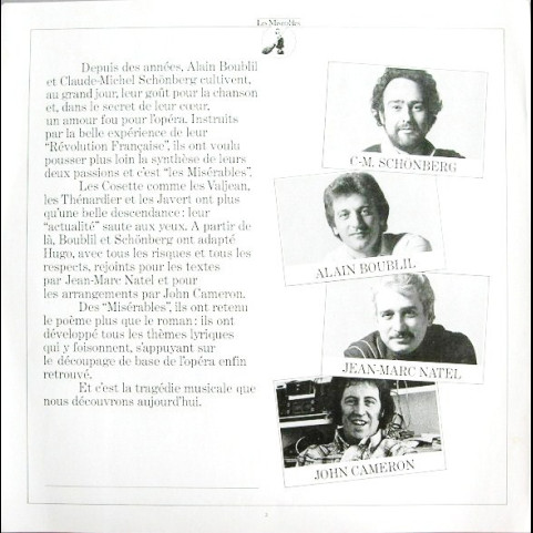 Various - Les Misérables (1980) [2LP]