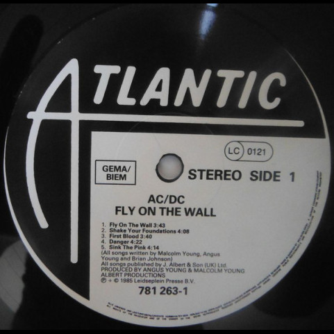 AC/DC - Fly On The Wall [1LP]