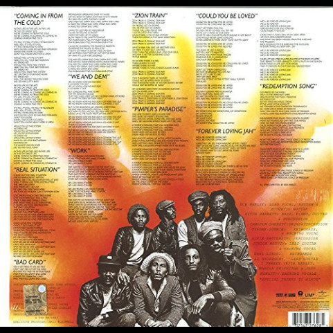 Bob Marley & The Wailers - Uprising (2015) [1LP] 180g