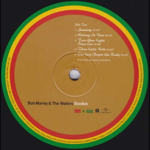 Bob Marley & The Wailers - Exodus (2015) [1LP] 180g
