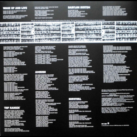 Bob Marley & The Wailers - Survival (2015) [1LP] 180g