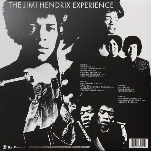 Jimi Hendrix Experience, The - Are You Experienced (2015) [2LP] 180g