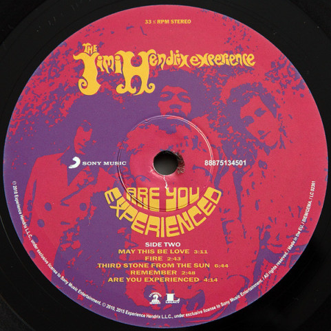 Jimi Hendrix Experience, The - Are You Experienced (2015) [2LP] 180g