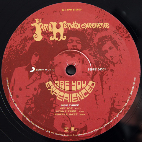Jimi Hendrix Experience, The - Are You Experienced (2015) [2LP] 180g