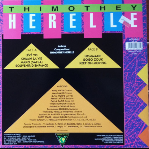 Thimothey Herelle - Lévé Yo (1992) [1LP]