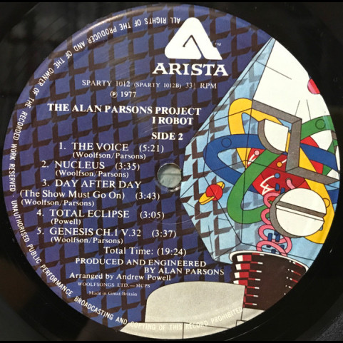Alan Parsons Project, The - I Robot (1977) [1LP]