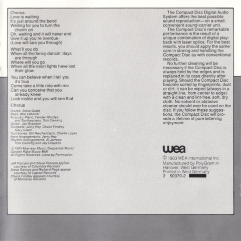 Al Jarreau - Jarreau (1983) [1CD]