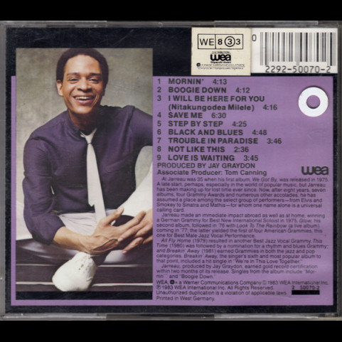 Al Jarreau - Jarreau (1983) [1CD]