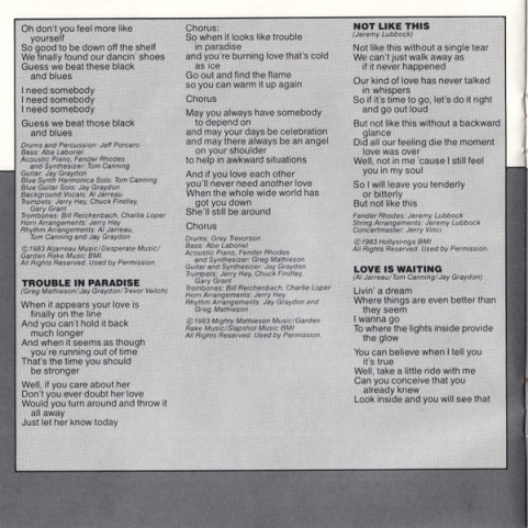 Al Jarreau - Jarreau (1983) [1CD]