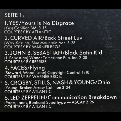 Various - Let It Rock For Release (1971) [1LP]