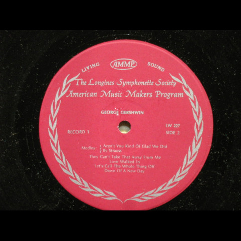 Longines Symphonette, The - A George Gershwin Festival [2LP]