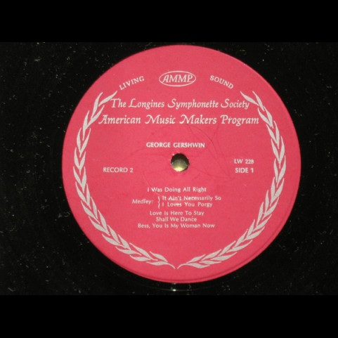Longines Symphonette, The - A George Gershwin Festival [2LP]