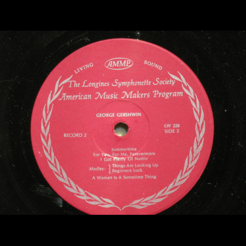 Longines Symphonette, The - A George Gershwin Festival [2LP]