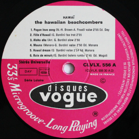 Hawaiian Beachcombers, The - Hawaïï... Hawaïï... [2LP]