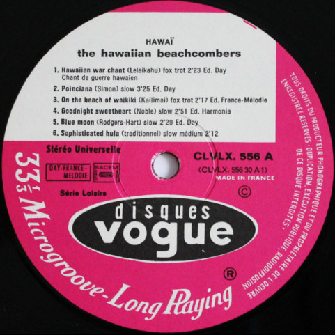 Hawaiian Beachcombers, The - Hawaïï... Hawaïï... [2LP]