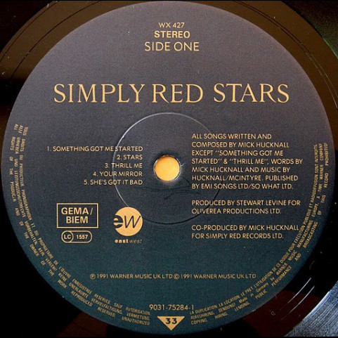 Simply Red - Stars (1991) [1LP]