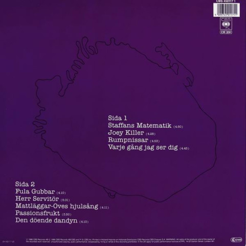 Magnus Uggla - Den Döende Dandyn (1986) [1LP]