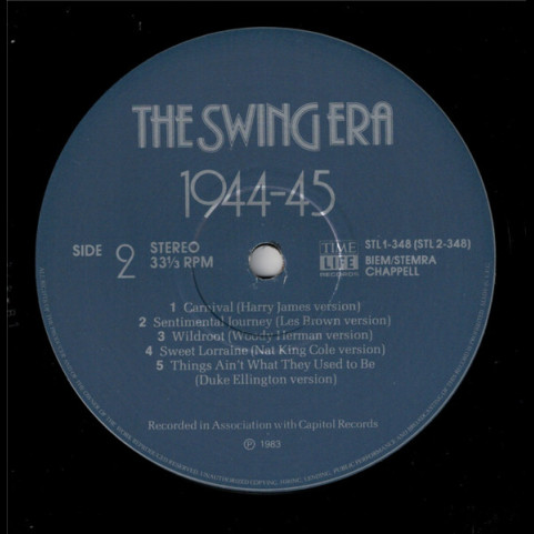 Various - The Swing Era 1944 - 1945 (1983) [3LP] BOXSET