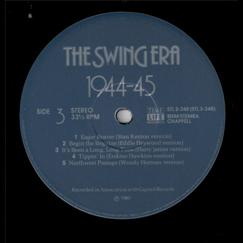 Various - The Swing Era 1944 - 1945 (1983) [3LP] BOXSET