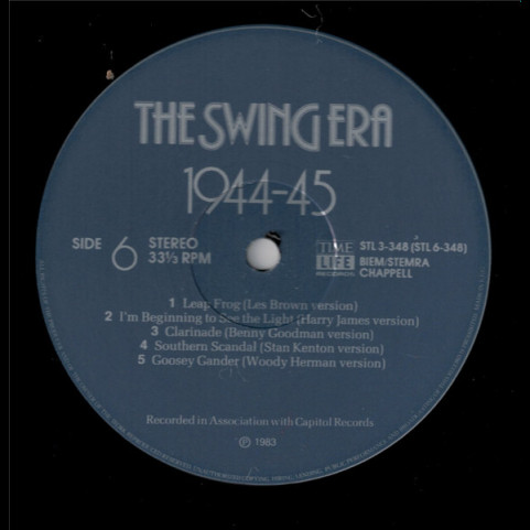 Various - The Swing Era 1944 - 1945 (1983) [3LP] BOXSET
