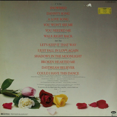 Anne Murray - Anne Murray's Greatest Hits (1980) [1LP]