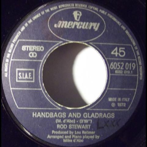 Rod Stewart - Handbags And Gladrags / Man Of Constant Sorrow (1972) [7"]
