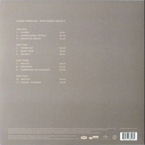 GoGo Penguin - Man Made Object (2016) [2LP]