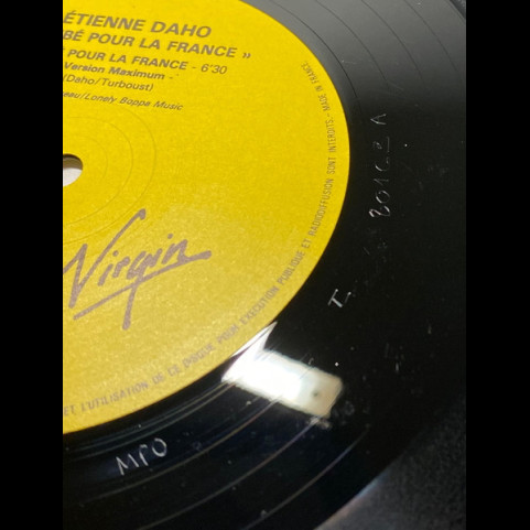 Etienne Daho - Tombé Pour La France (1985) [12"]