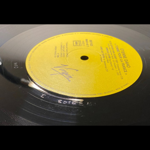 Etienne Daho - Tombé Pour La France (1985) [12"]