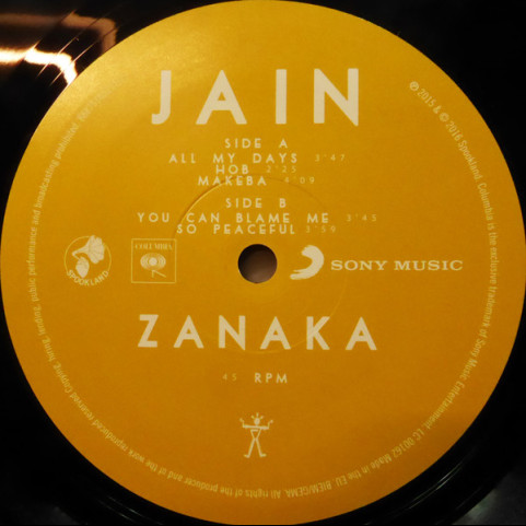 Jain (3) - Zanaka (2016) [12"]
