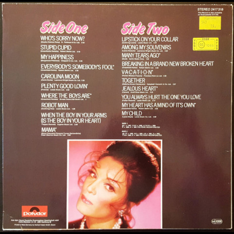 Connie Francis - 20 All Time Greats [1LP]
