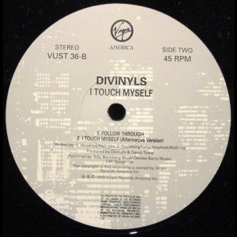 Divinyls - I Touch Myself (1991) [12"]