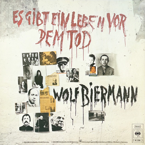 Wolf Biermann - Es Gibt Ein Leben Vor Dem Tod (1976) [1LP]