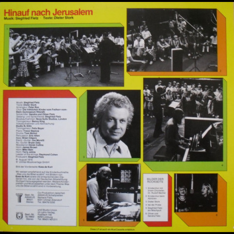 Siegfried Fietz / Dieter Stork (2) - Was Uns Die Bibel Erzählt - Hinauf Nach Jerusalem (1978) [1LP]