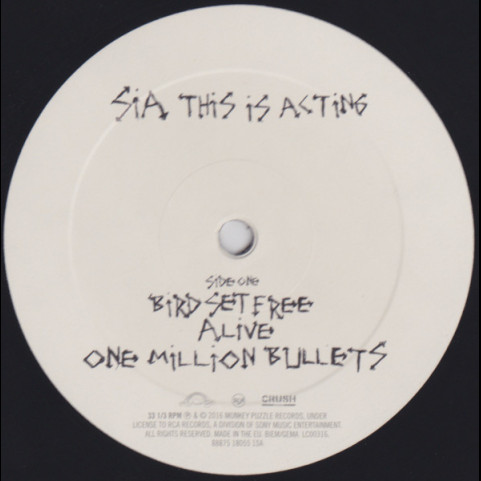 Sia - This Is Acting (2016) [1LP]