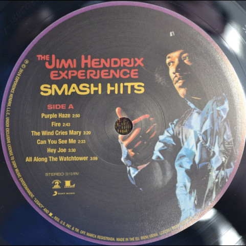 Jimi Hendrix Experience, The - Smash Hits (2016) [1LP]