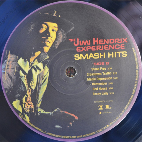 Jimi Hendrix Experience, The - Smash Hits (2016) [1LP]